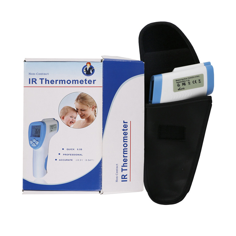 적외선 온도계는 어린이와 성인을 위해 32 ℃에서 43 ℃까지 측정 할 수 있습니다.